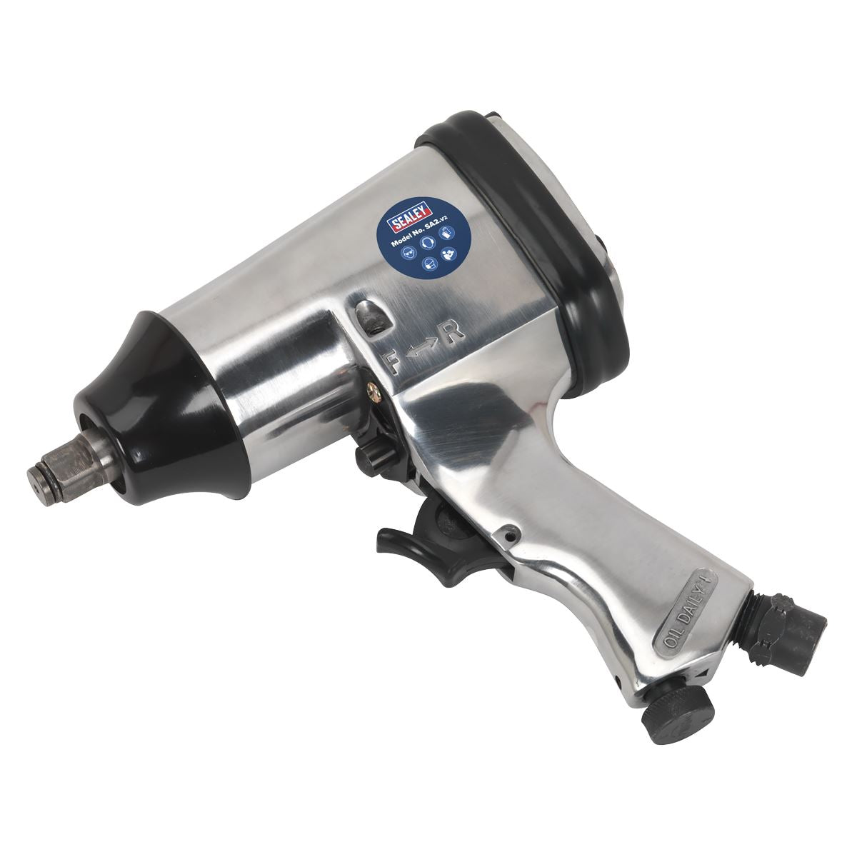 Sealey Air Impact Wrench 1/2"Sq Drive Torque 237lb.ft 322Nm SA2