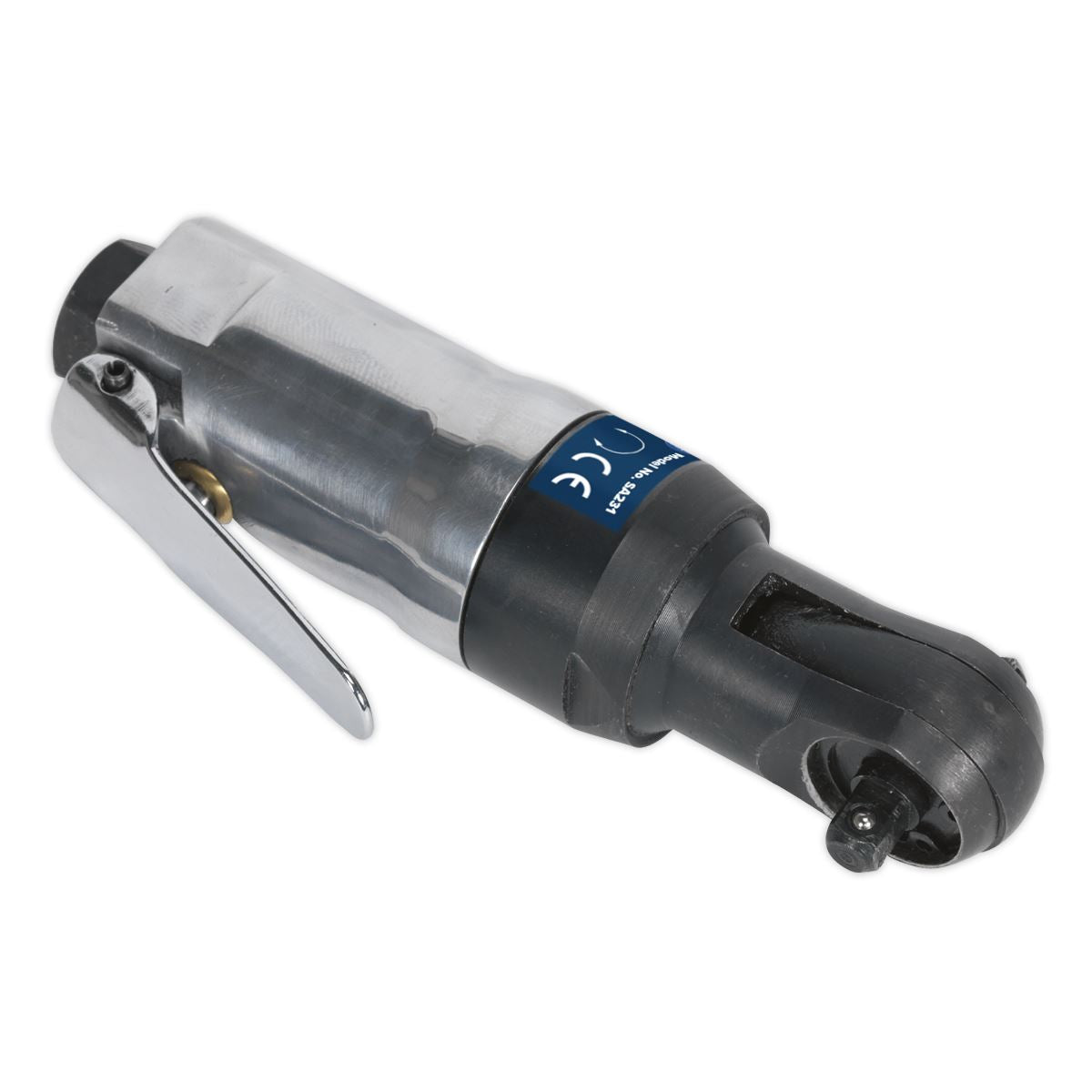 Sealey Air Ratchet Wrench 3/8"Sq Drive Super Stubby SA231