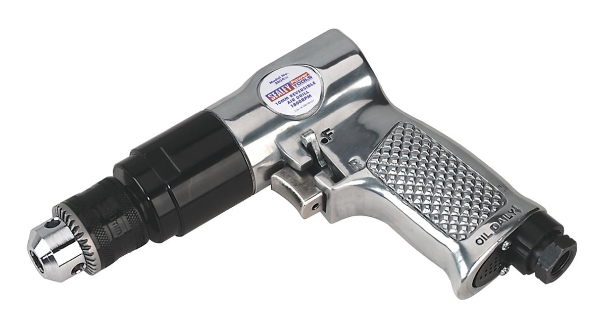 Sealey Air Drill �10mm 1800rpm Reversible SA24