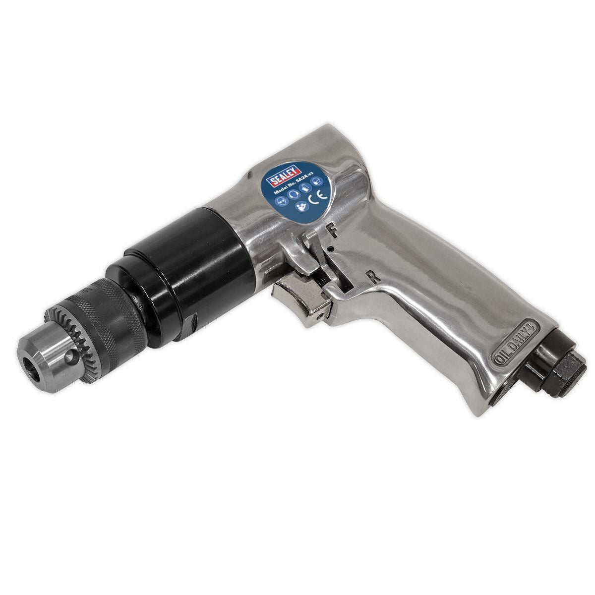 Sealey Air Drill �10mm 1800rpm Reversible SA24