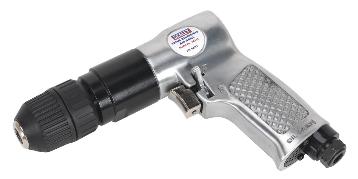 Sealey Air Drill �10mm Reversible with Keyless Chuck SA241