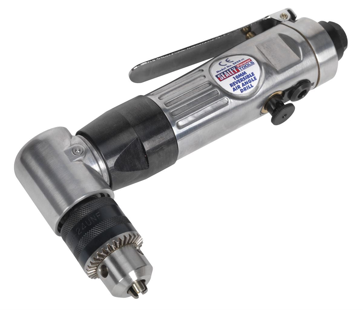 Sealey Air Angle Drill �10mm Reversible SA26