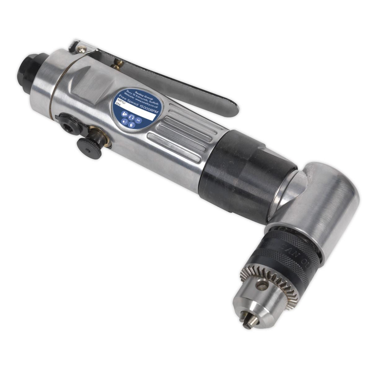 Sealey Air Angle Drill �10mm Reversible SA26