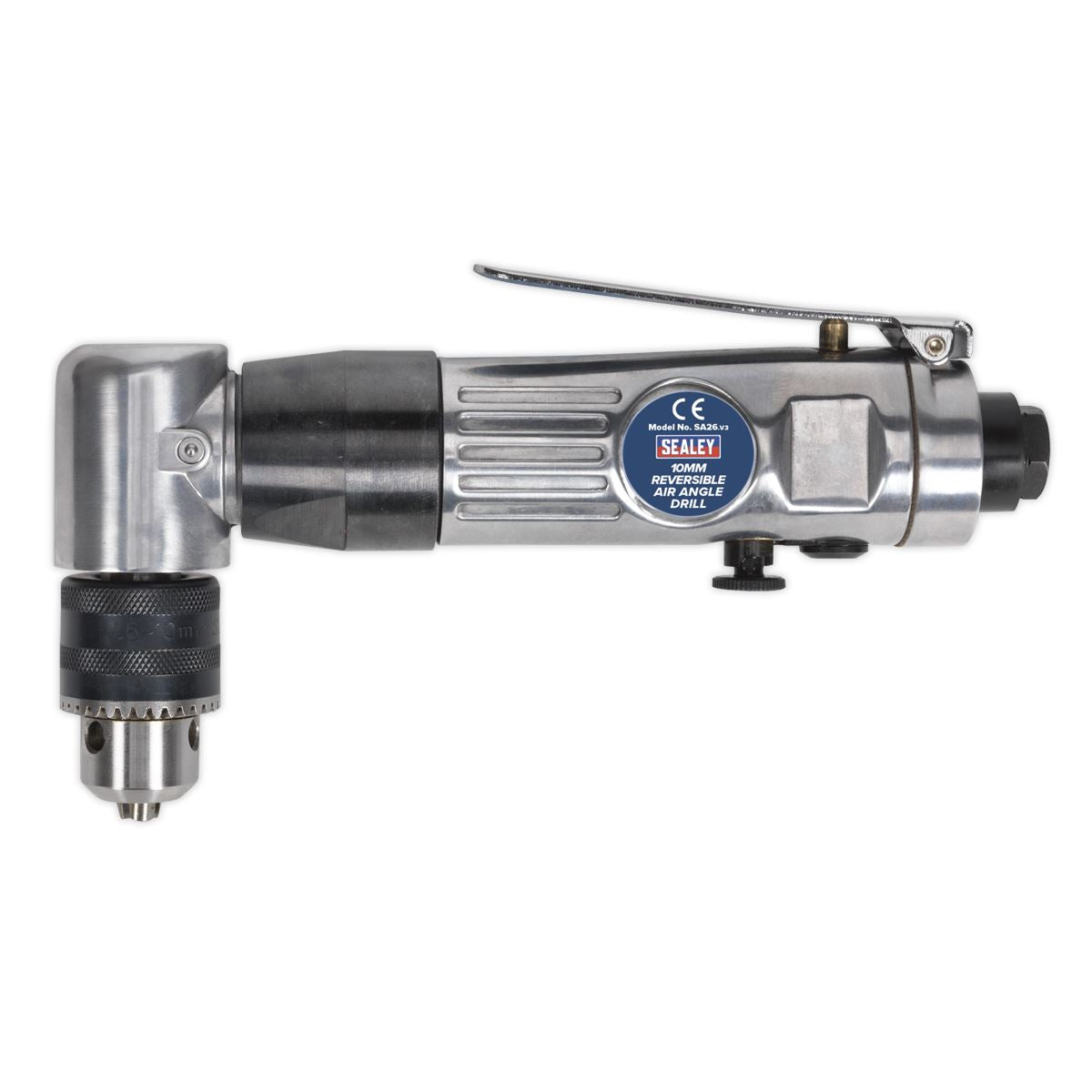 Sealey Air Angle Drill �10mm Reversible SA26