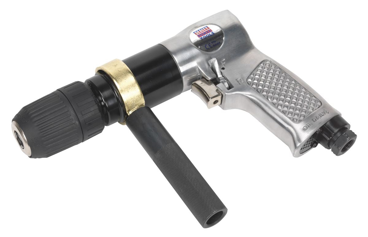 Sealey Air Drill �13mm 700rpm Reversible Keyless Chuck SA27