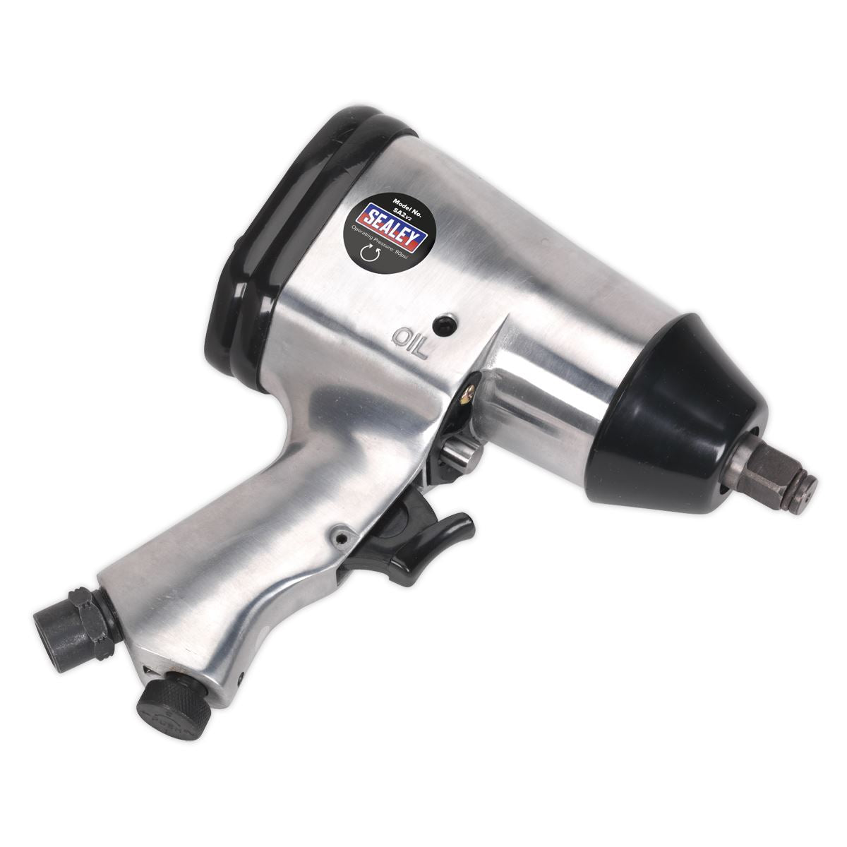 Sealey Air Impact Wrench 1/2"Sq Drive Torque 237lb.ft 322Nm SA2