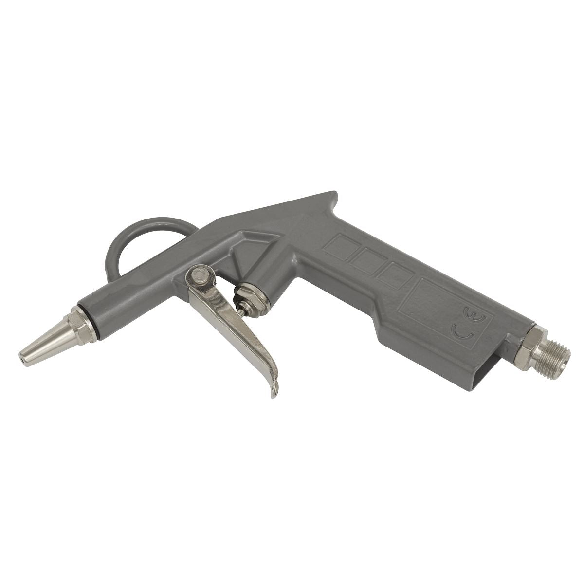 Sealey Air Blow Gun With 1/4BSP Air Inlet Pistol Grip Die Cast Metal Body SA334