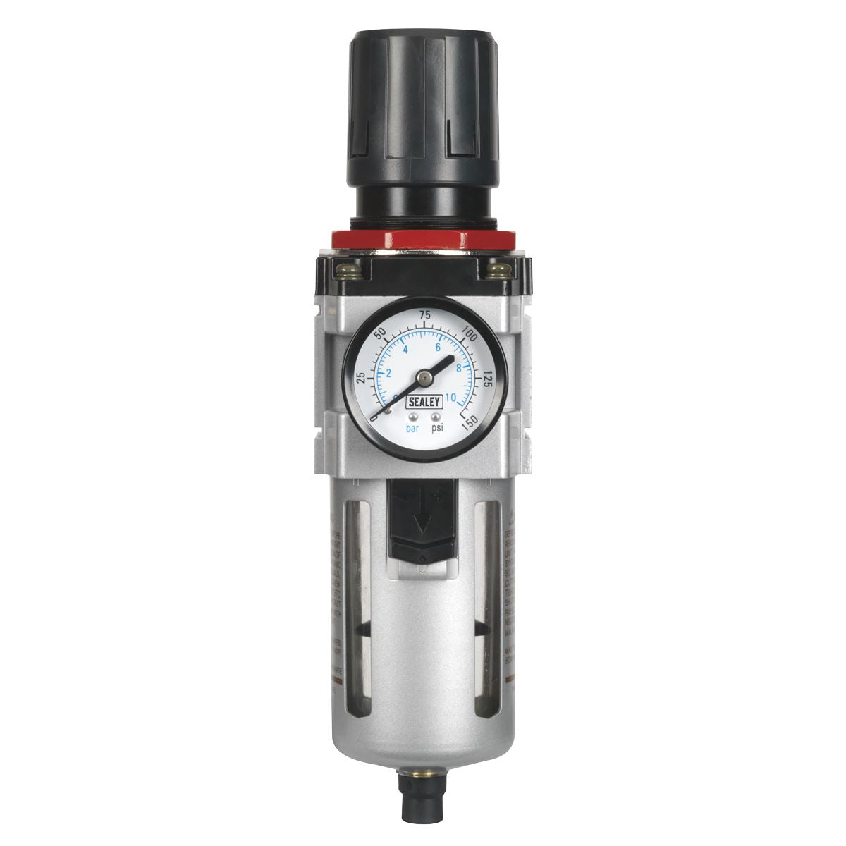 Sealey Air Filter Regulator High Flow Maximum Airflow 135cfm SA4001FR