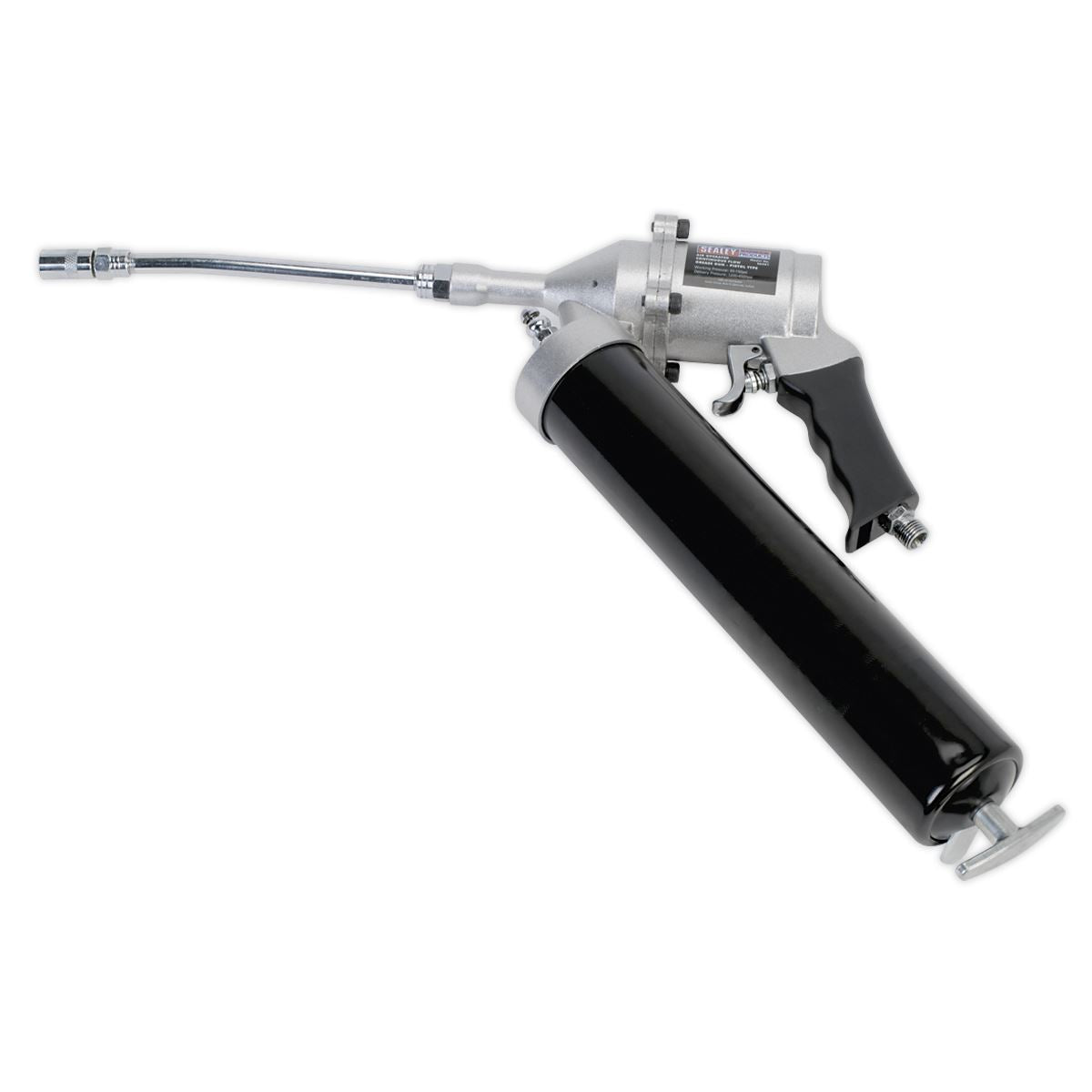 Sealey Air Operated Continuous Flow Grease Gun - Pistol Type SA401
