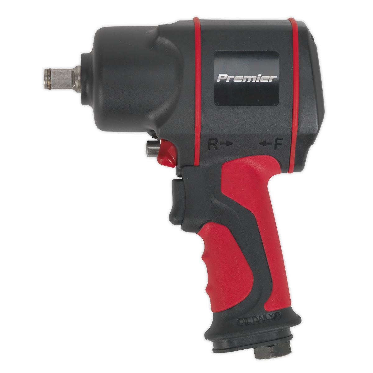 Sealey Air Impact Wrench 1/2"D Twin Hammer Torque 1400lb.ft 1900Nm SA6002