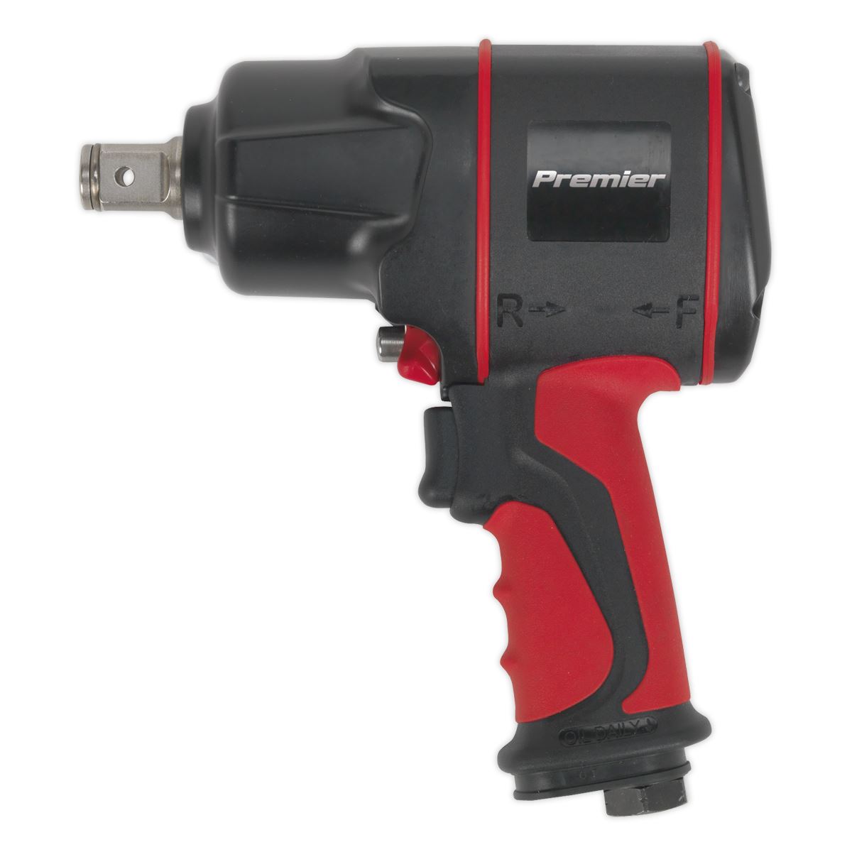Sealey Air Impact Wrench 3/4"D Compact Twin Hammer Torque 1400lb.ft SA6004