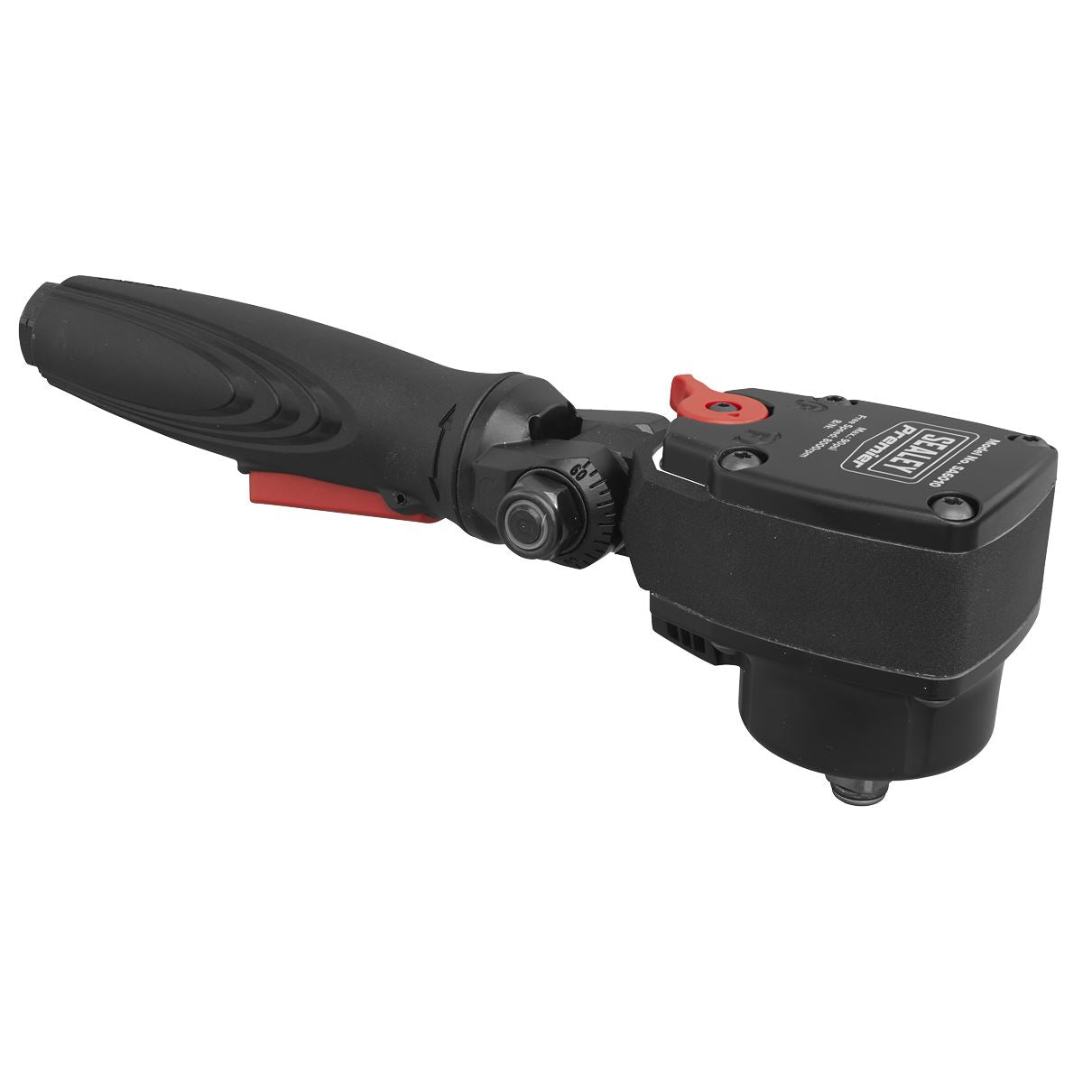 Sealey Stubby 85mm Air Impact Wrench 1/2"D Twin Hammer 966lb.ft 1310Nm SA6010