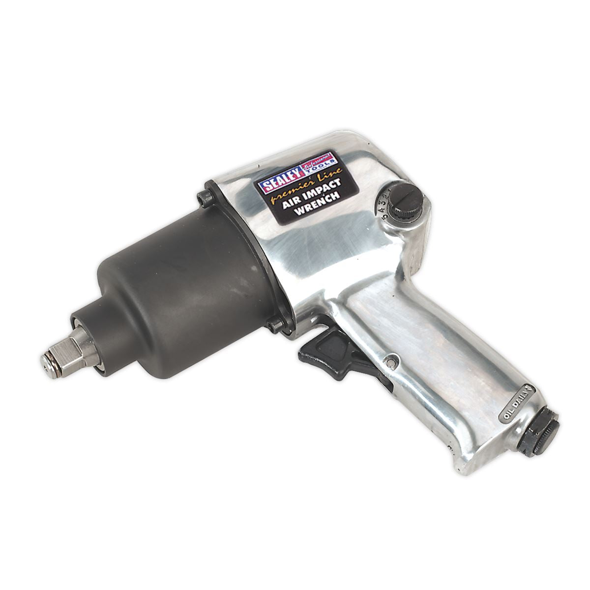 Sealey Air Impact Wrench 1/2"Sq Drive Twin Hammer Torque 500lb.ft 680Nm SA602