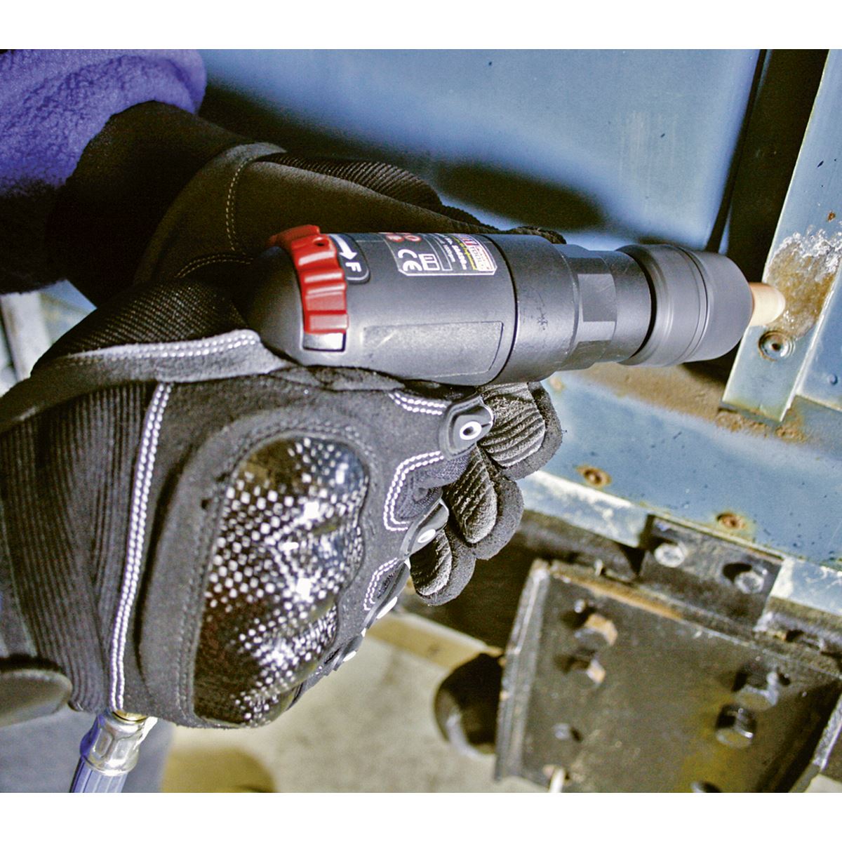 Sealey Air Pistol Drill �10mm with Keyless Chuck Composite Reversible - Premier SA620