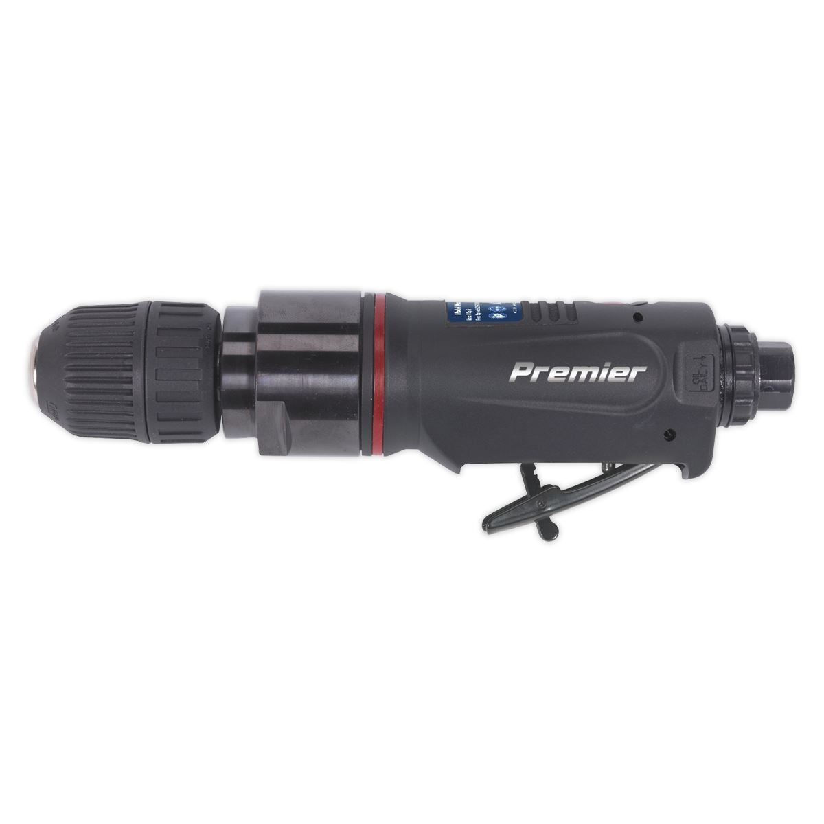 Sealey Air Drill Straight with �10mm Keyless Chuck Premier SA622