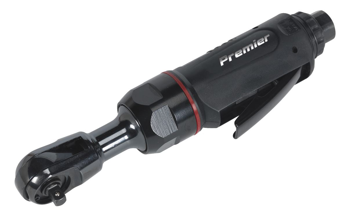 Sealey Air Ratchet Wrench Compact 1/4"Sq Drive Premier SA630