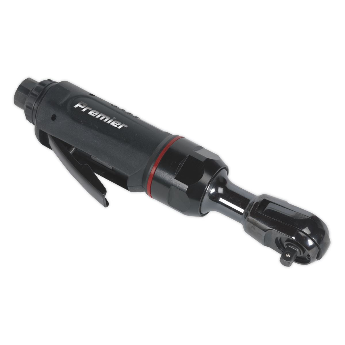 Sealey Air Ratchet Wrench Compact 1/4"Sq Drive Premier SA630