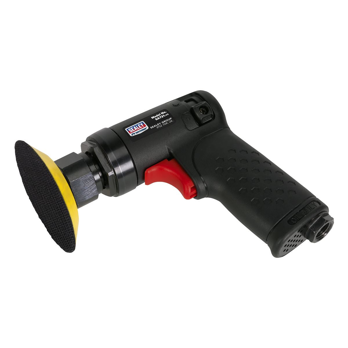 Sealey Air Sander �75mm Orbital Composite Premier SA721