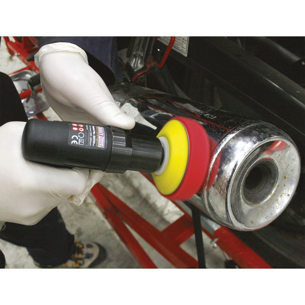 Sealey Premier Composite Mini Air Polisher �75mm SA722