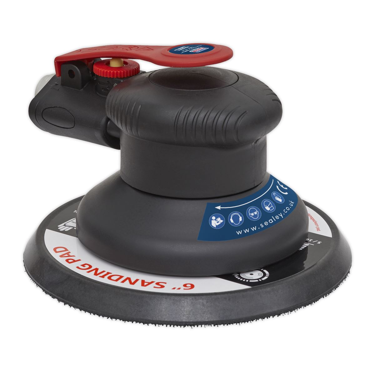 Sealey Air Palm Orbital Sander �150mm SA800