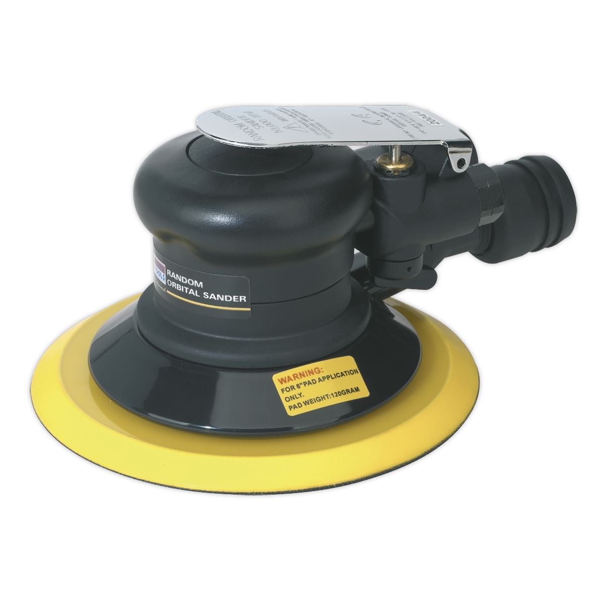 Sealey Air Palm Orbital Sander �150mm Dust-Free SA801