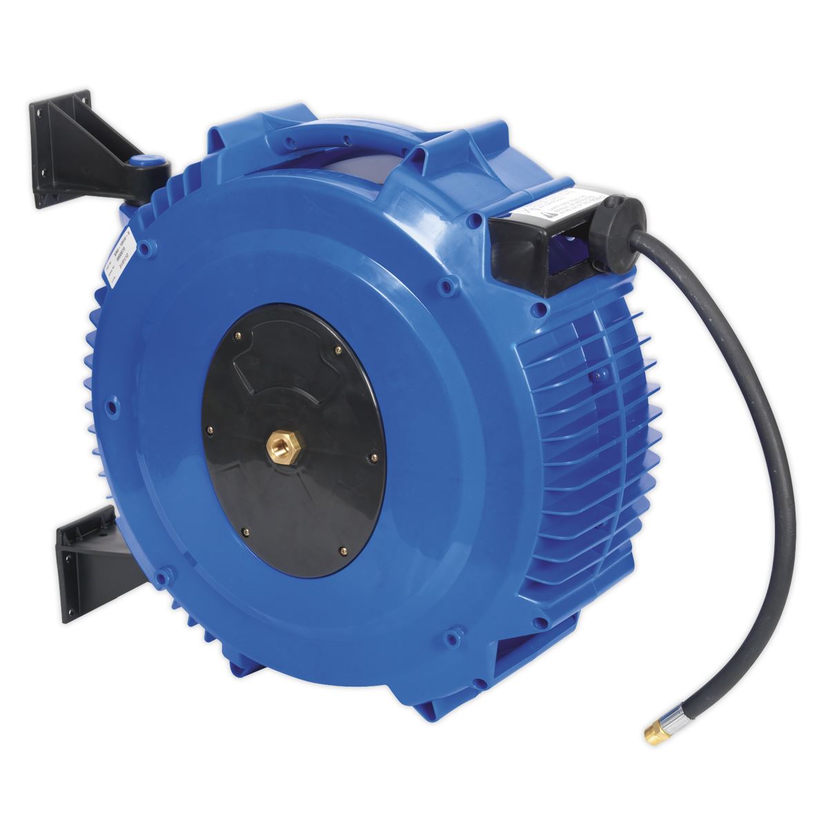 Sealey Retractable Air Hose Reel 20 Metre 10mm ID Rubber Hose SA88