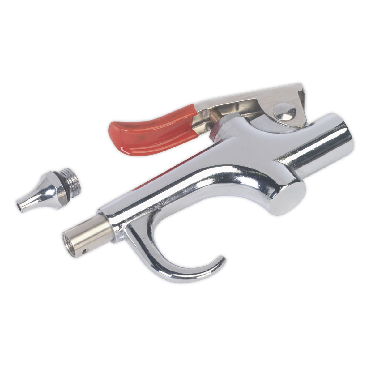 Sealey Air Blow Gun Palm Type With 1/4"BSP Air Inlet & Safety Nozzle SA913