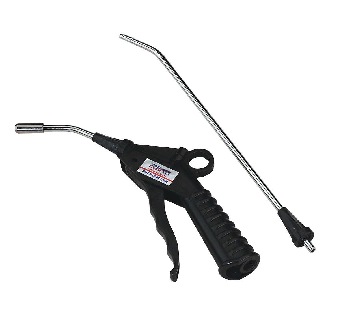 Sealey Air Blow Gun Kit 4pc With 1/4"BSP Air Inlet & Safety Nozzle SA914