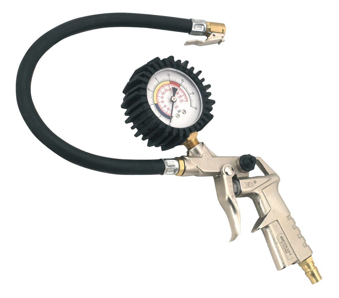 Sealey Tyre Inflator with Clip-On Connector SA924