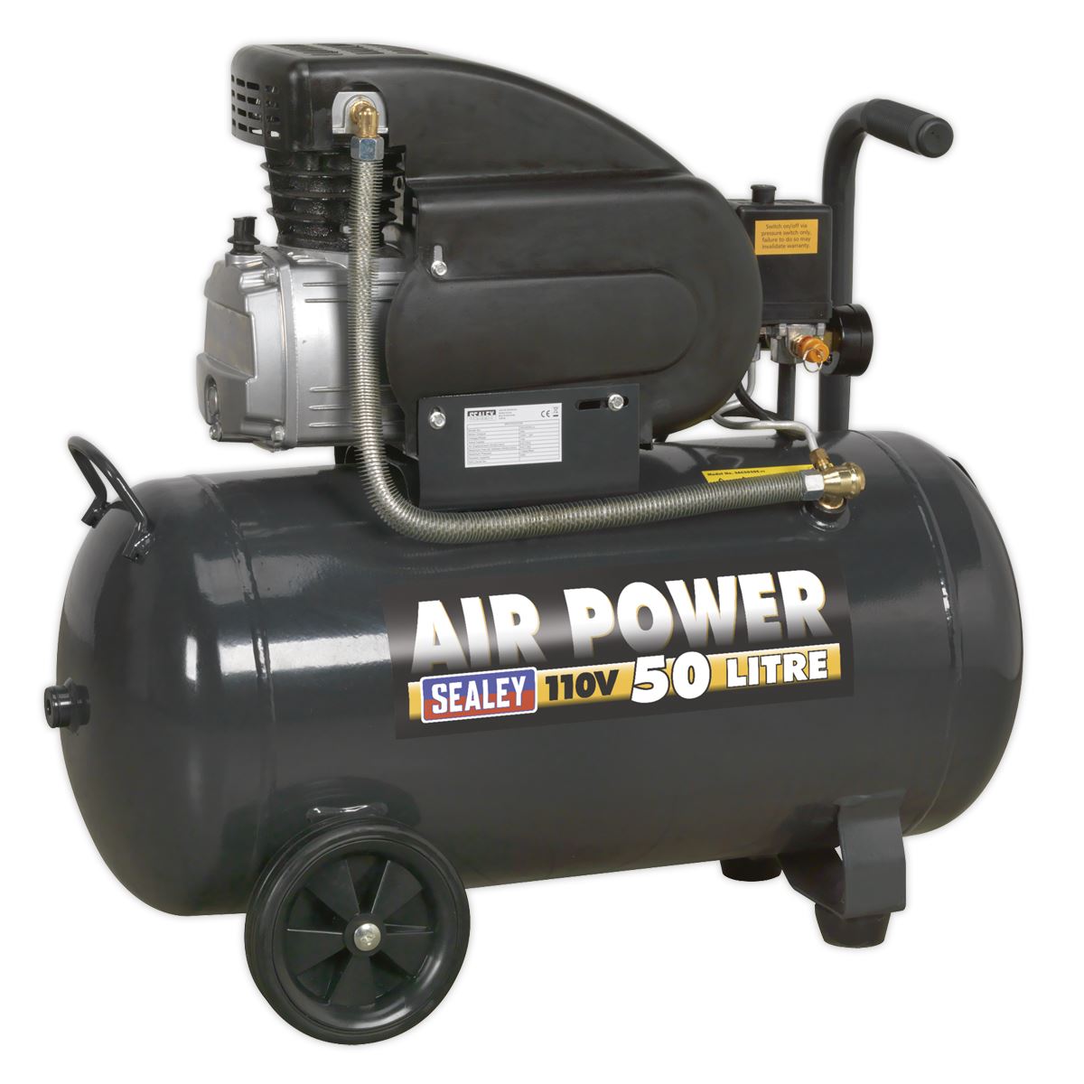 Sealey Air Compressor 50L Direct Drive 2hp 110V SAC5020E110V
