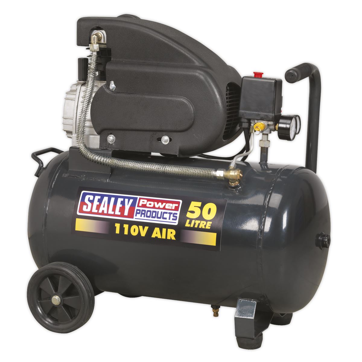 Sealey Air Compressor 50L Direct Drive 2hp 110V SAC5020E110V