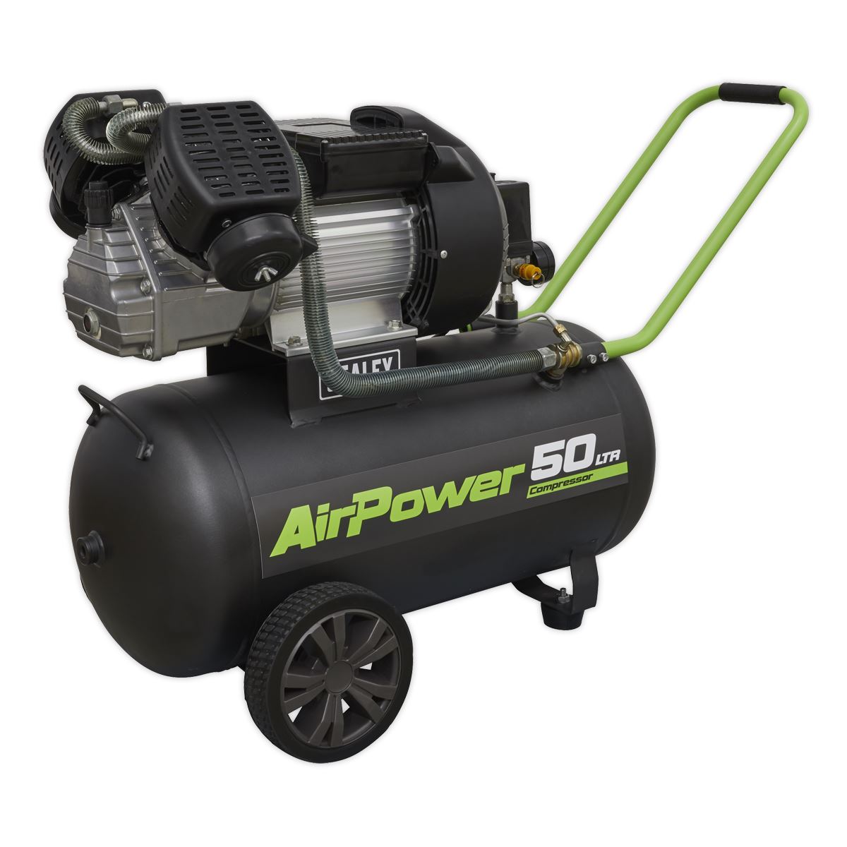 Sealey Air Compressor 50L V Twin Direct Drive 3hp SAC5030VE