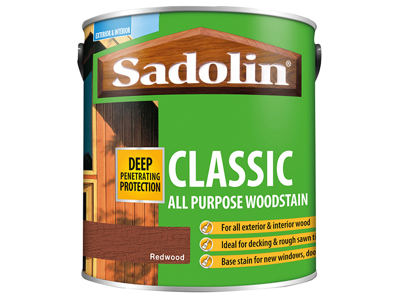 Sadolin Classic Wood Protection Redwood 2.5 litre SAD5012897