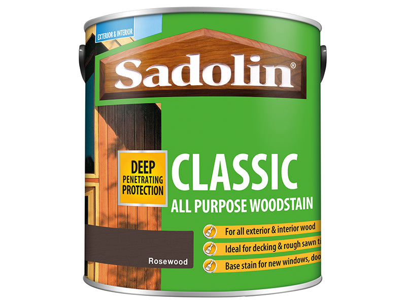 Sadolin Classic Wood Protection Rosewood 2.5 litre SAD5028488