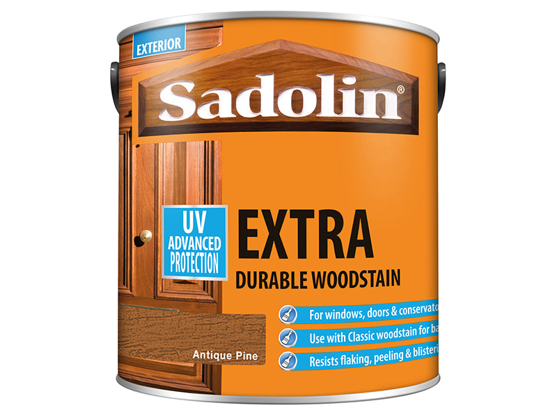 Sadolin Extra Durable Woodstain Antique Pine 2.5 litre SAD5028529