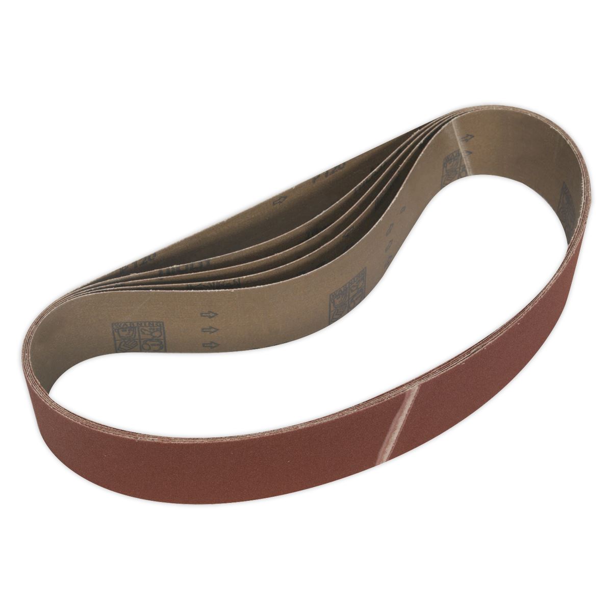 Sealey Sanding Belt 50 x 686mm 120Grit Pack of 5 SB005