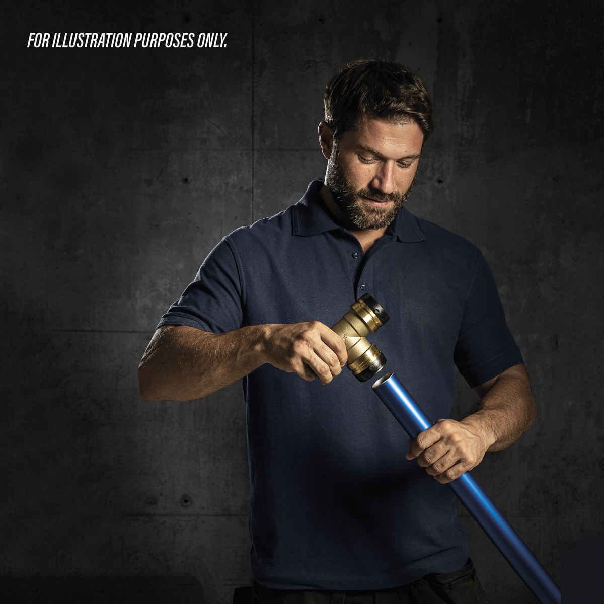 Sealey SharkBite® Equal Tee �22mm SBA22ET