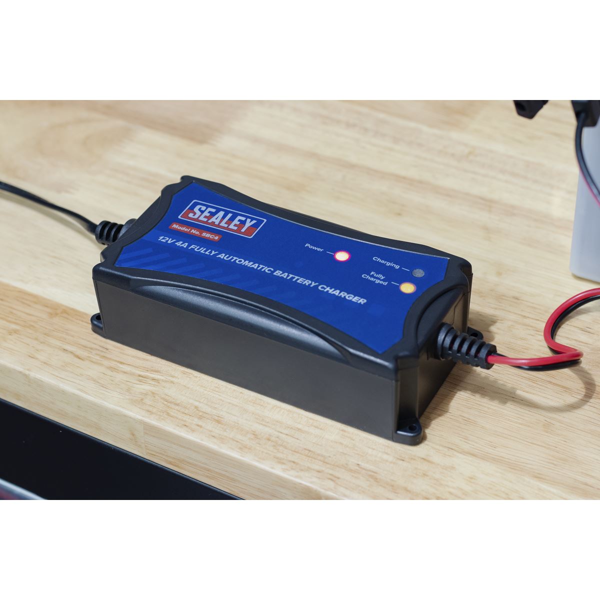 Sealey Battery Maintainer Charger 12V 4A Fully Automatic SBC4