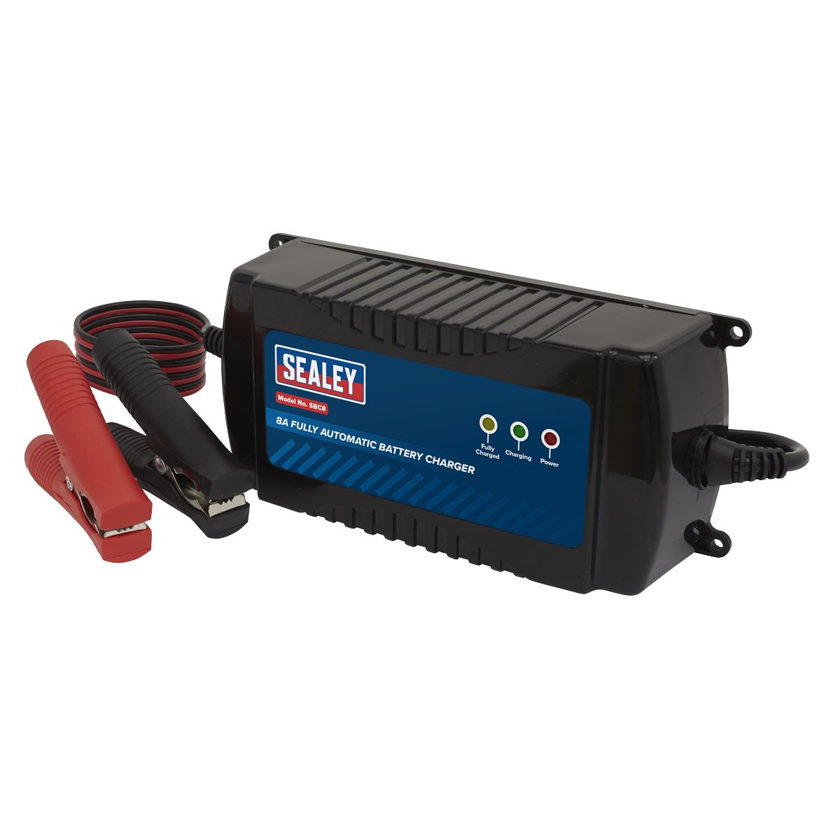 Sealey Battery Maintainer Charger 12V 8A Fully Automatic SBC8