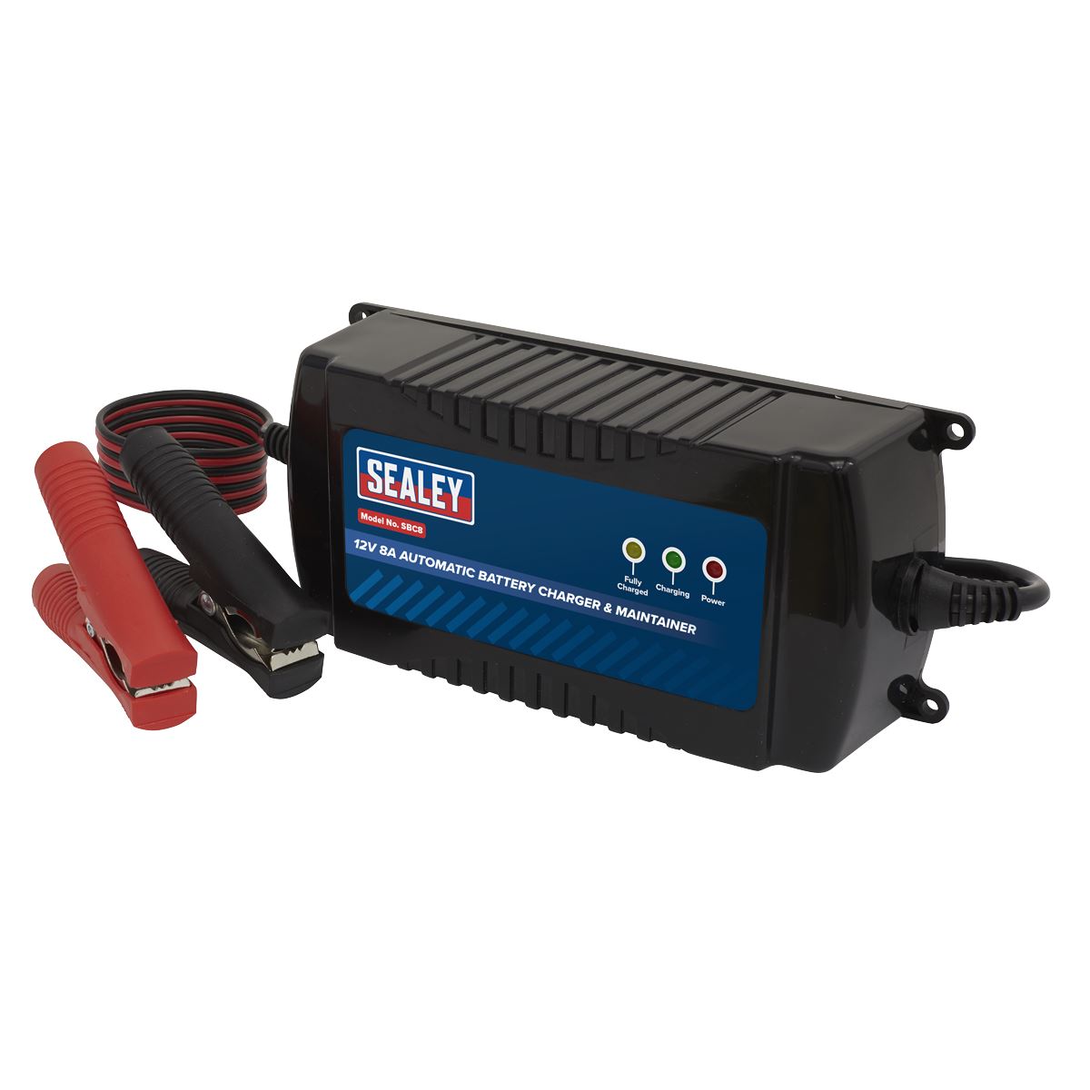 Sealey Battery Maintainer Charger 12V 8A Fully Automatic SBC8
