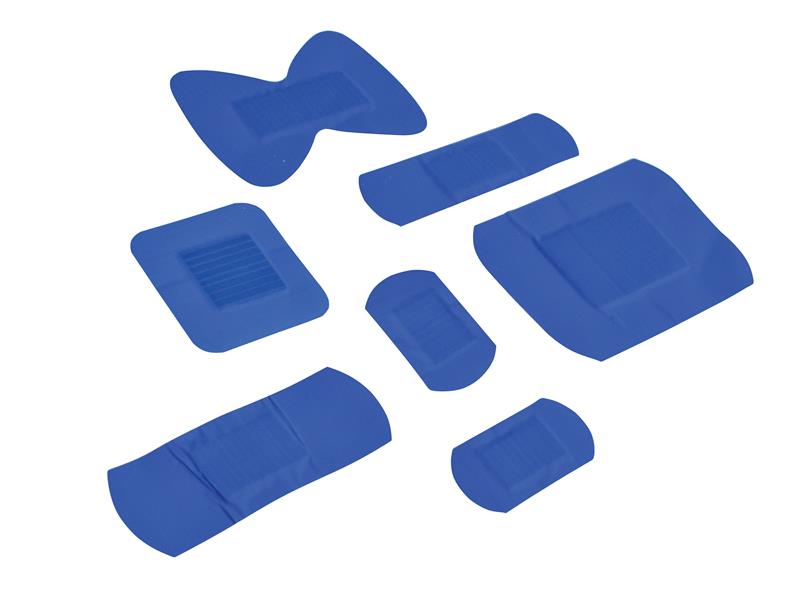 Scan Assorted Hypoallergenic Blue Plasters 120 SCAFAPLACAT