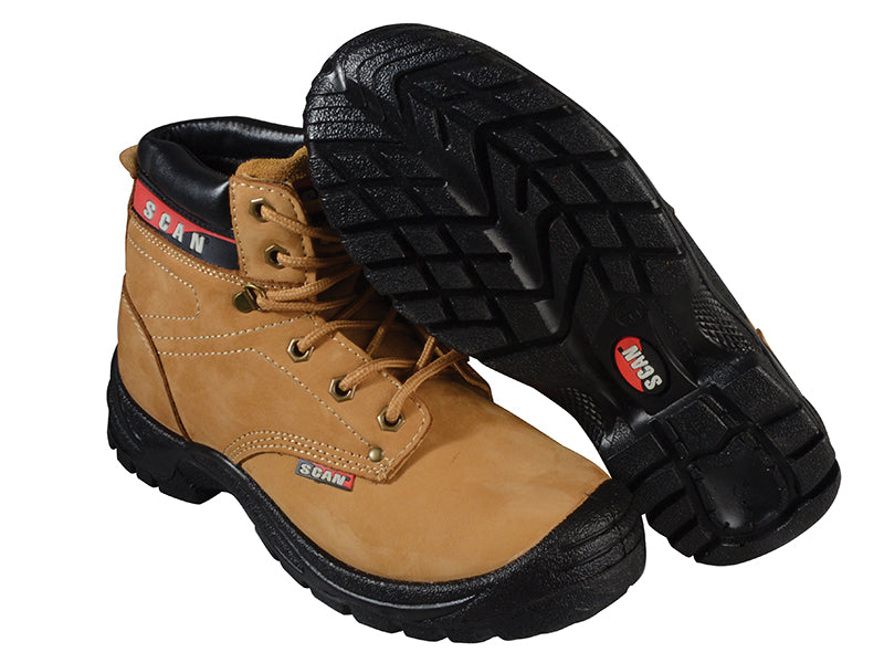 Scan Cougar Safety Boots Nubuck UK 12 EUR 47 SCAFWCOUG12