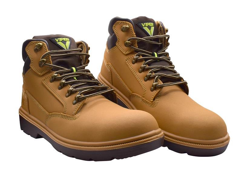 Scan Desert Viper S3 Safety Boots UK 11 EUR 46 Leather SCAFWDESVI11