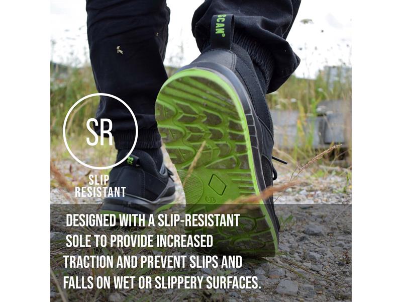 Scan Viper S1P Safety Trainers Fuel And Oil Resistant UK 9 EUR 43 SCAFWVIPTR9