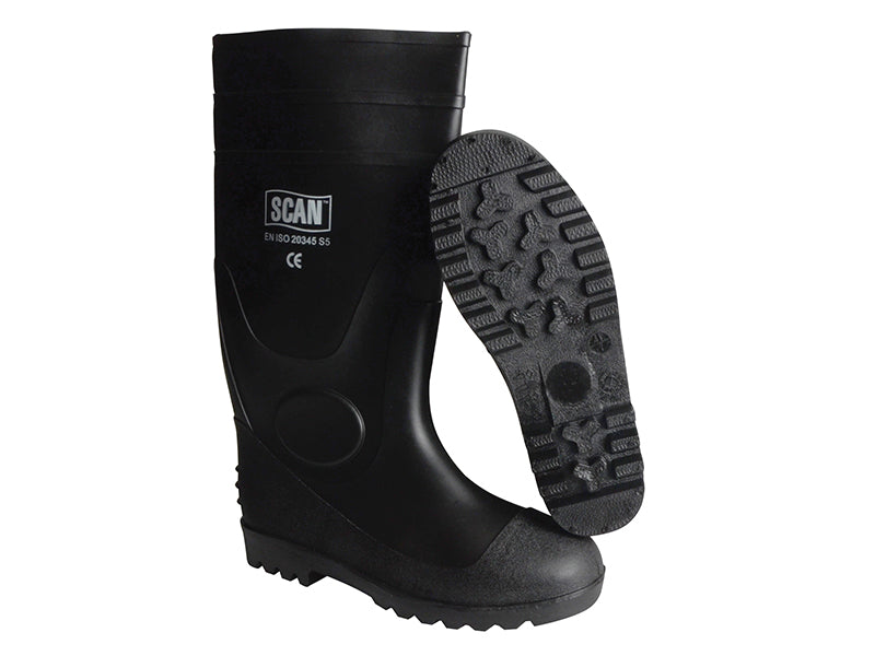 Scan Safety Wellingtons UK 10 EUR 44 SCAFWWELL10
