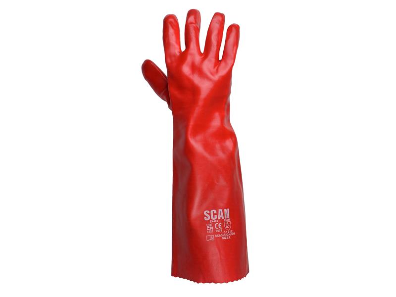 Scan PVC Gauntlet 45cm (18in) - L (Size 9) SCAGLOGAUN18