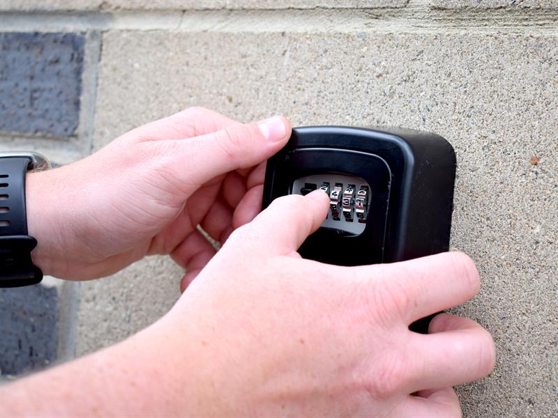 Scan 4 Dial Combination Key Safe Width 90mm Height 119mm Depth 49mm SCAKEYSAFE