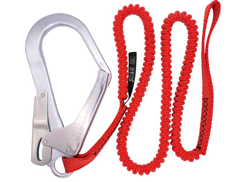 Scan Tool Structure Lanyard Length 1500 - 2500mm With Scaffold Hook SCALYSTR