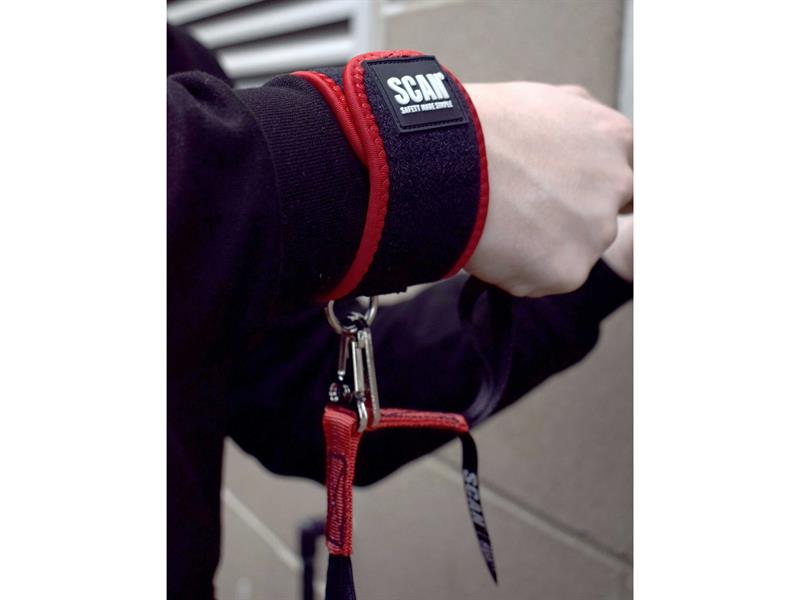 Scan Interchangeable Wrist Lanyard Capacity 1.36kg Stainless D ring SCALYWRIST