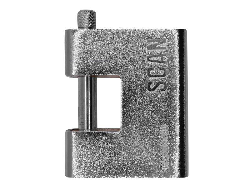 Scan Armoured Shutter Padlock 80mm For Shutters Gates Bollards SCAPLA80SHUT